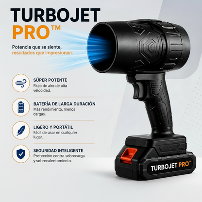 Soplador de Aire Portátil TurboJet Pro™