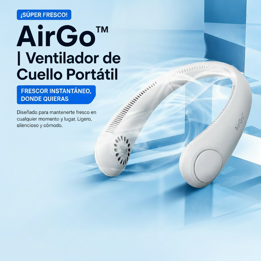 AirGo™ | Ventilador de Cuello Portátil